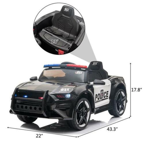 battery operated police car