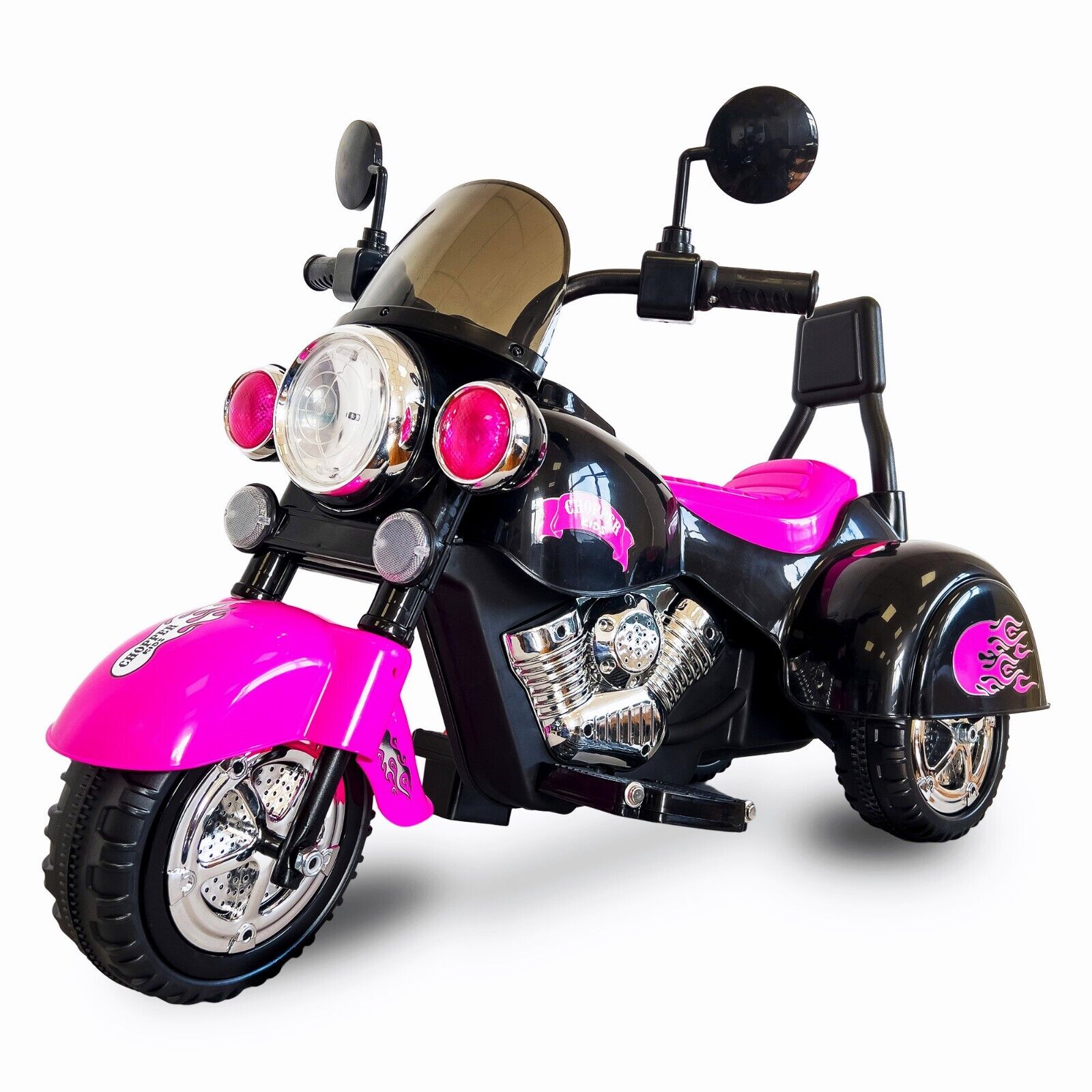 Pink best sale chopper bike