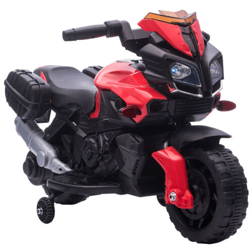 NEW Kids Electric Ride On Motorcycle With Training Wheels deals 6V Red