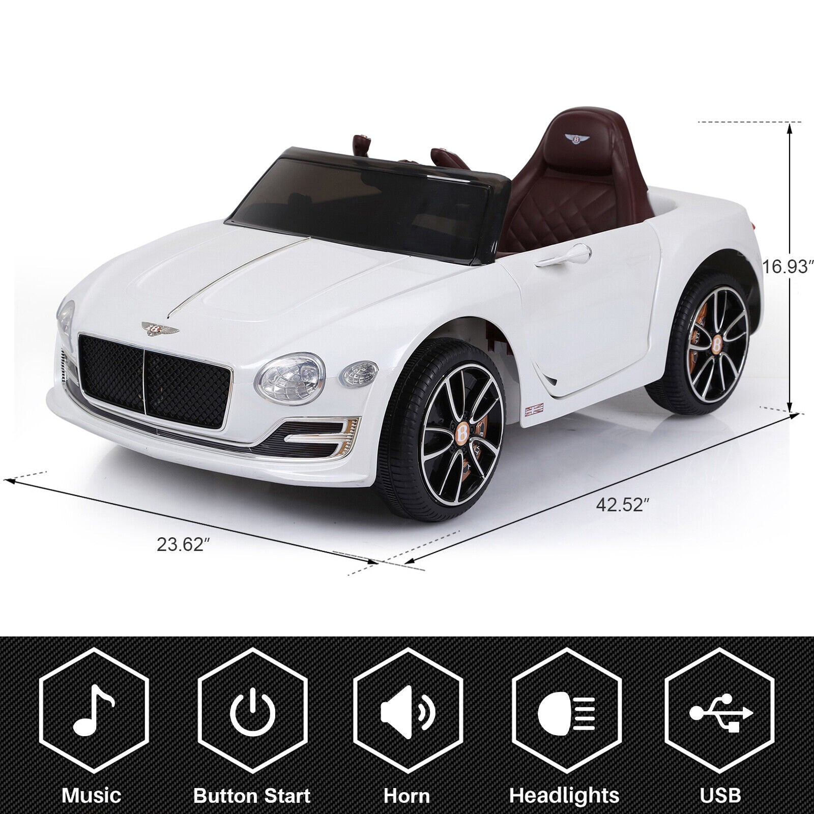 Kids store bentley car