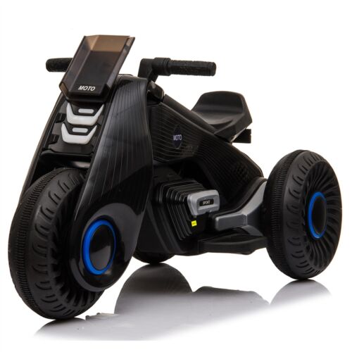 Kids Motorcycle 6 Volt Battery Power 3 Wheels Ride On Toy Black