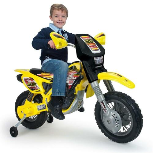 Drift ZX 12V Kids Dirt Bike Ride On Motorcycle with Training Wheels