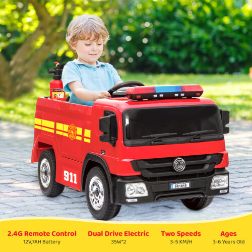 fire truck remote control car