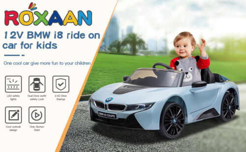 Licensed BMW i8 Electric Ride On Car for Kids with 2.4G Remote Control