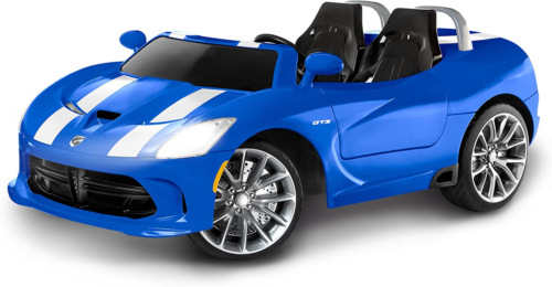 Kid Trax Dodge Viper SRT Convertible Toddler Ride-on Car, Suitable for  Children aged 3 to 7 years