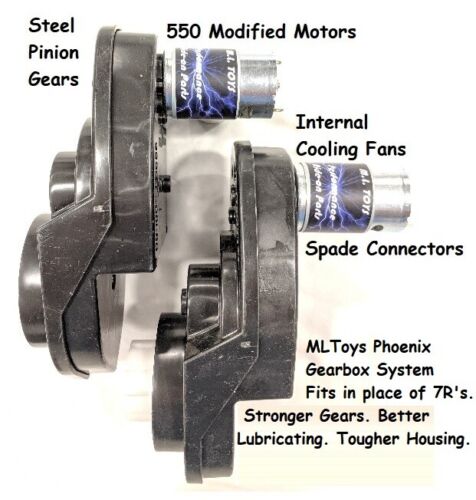 Power wheels 2025 upgrade gearbox