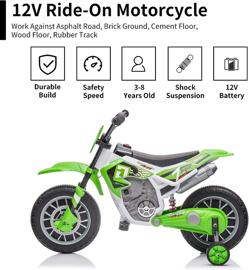 12v kids dirt online bike