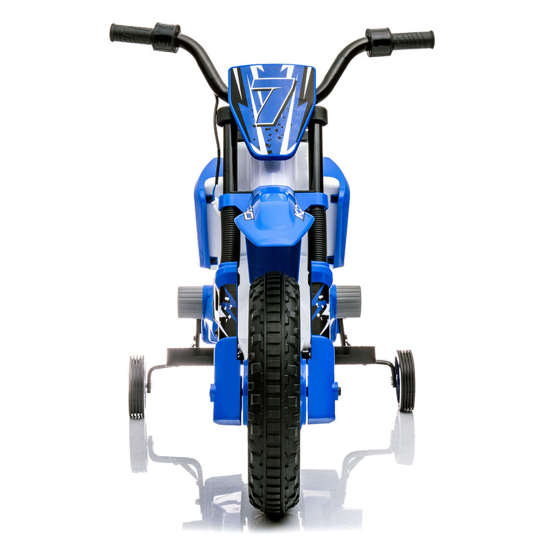 Blue 2024 electric motorbike