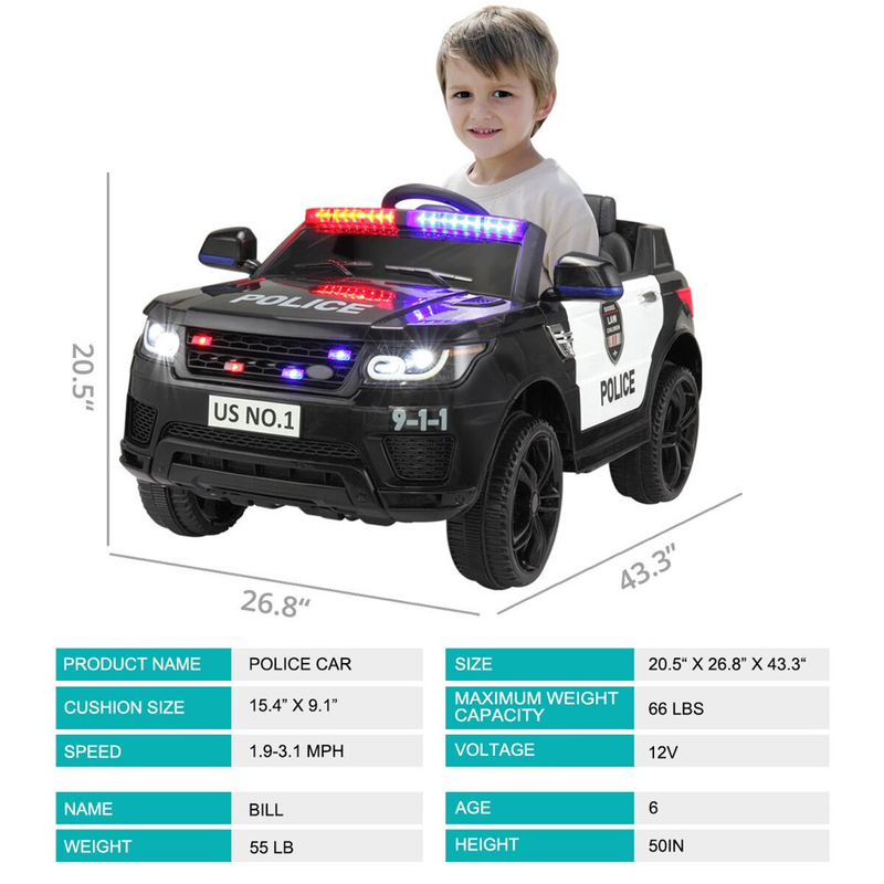 power wheels police suv