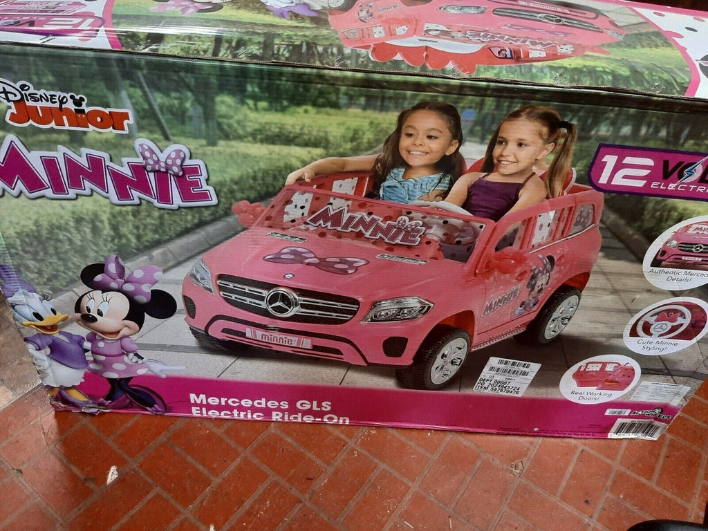 Minnie mouse ride on sales car 12v