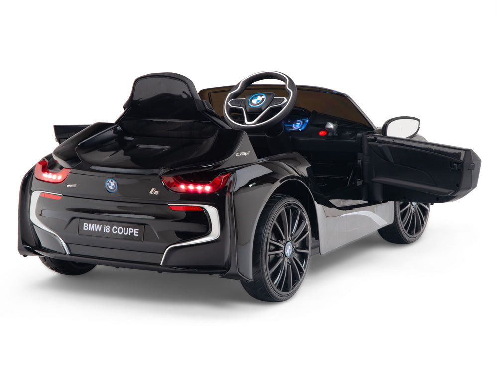 12V Licensed BMW i8 Kids Ride On Car Black