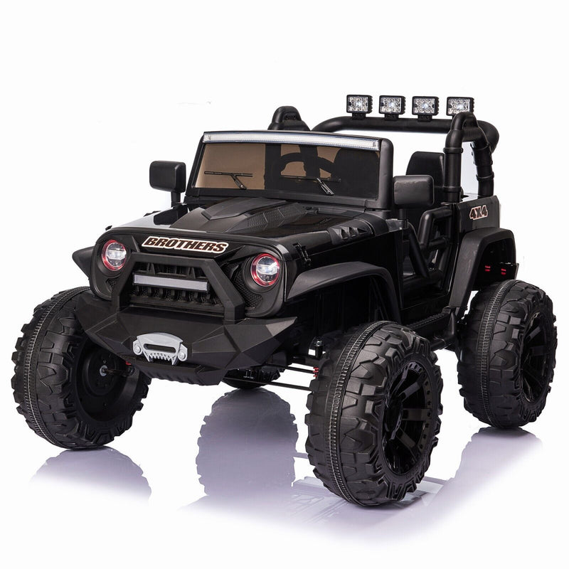 Electric ride on hot sale jeep with remote