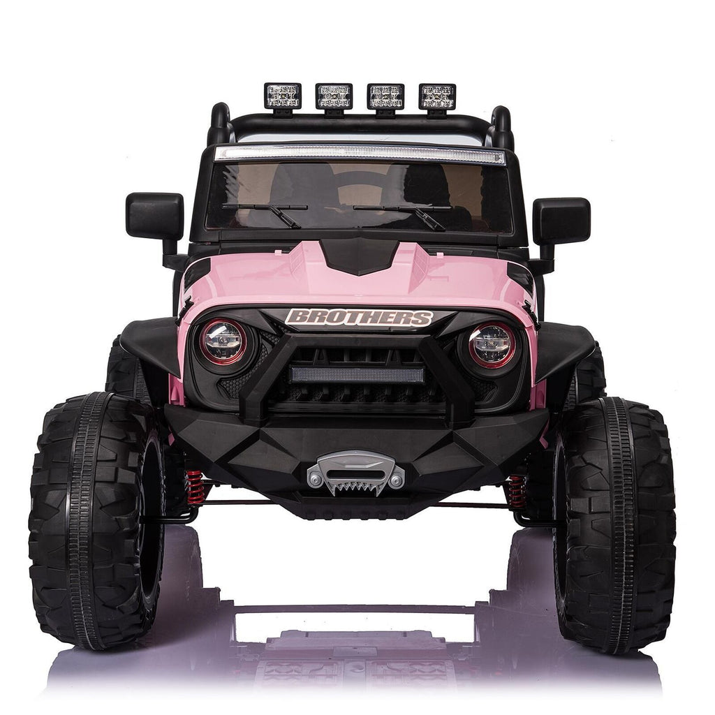 Motorized jeep 2 best sale seater