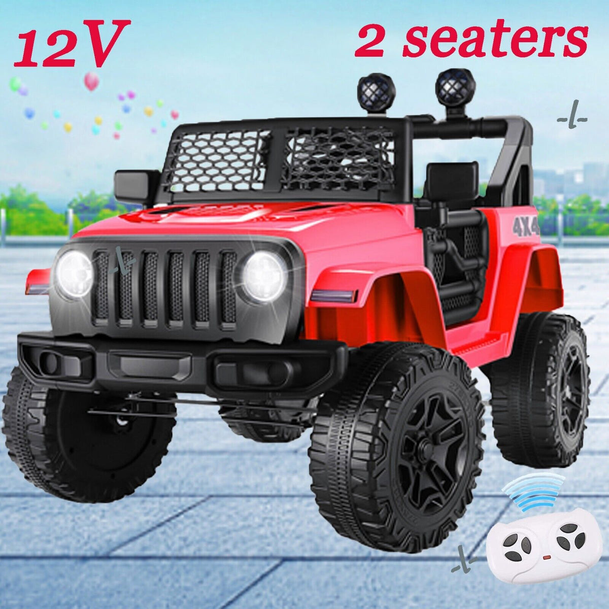 2 seater electric toy car online