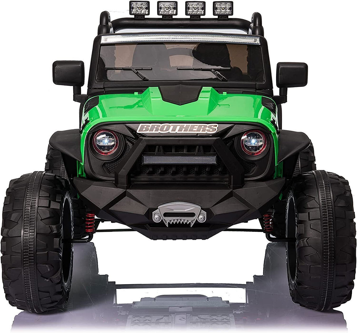 400W 2 Seater Electric Ride On Jeep for Kids with Remote Control 24V