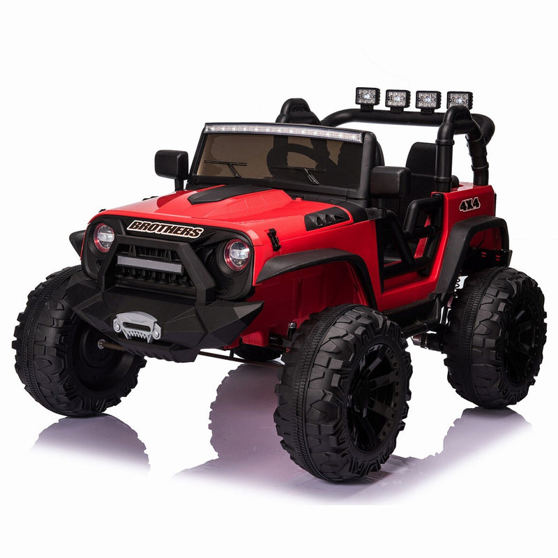 2 seater ride on jeep sales with parental remote control