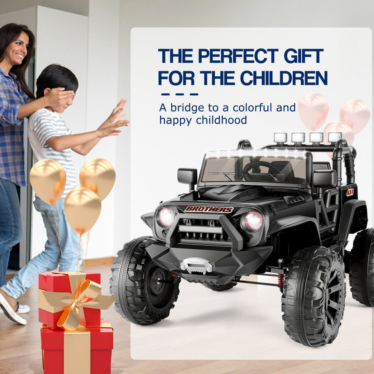 Motorized jeep for 3 year old on sale