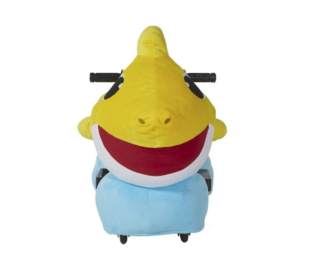 Baby shark plush ride on cheapest 6v