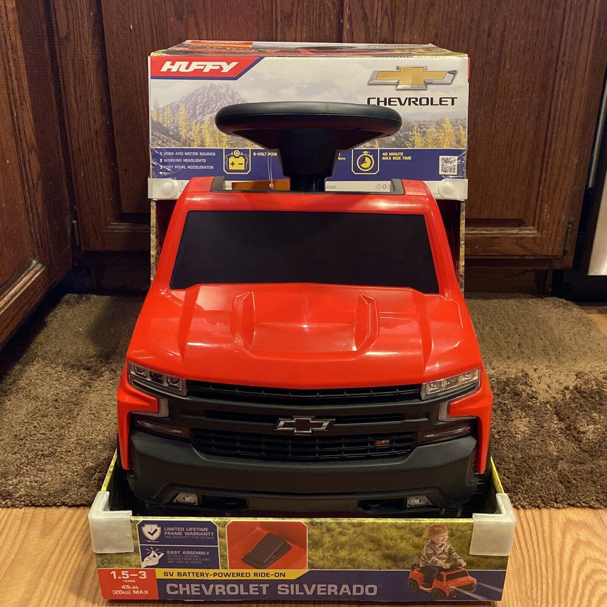 Kids 6v Chevy Silverado ride sold on