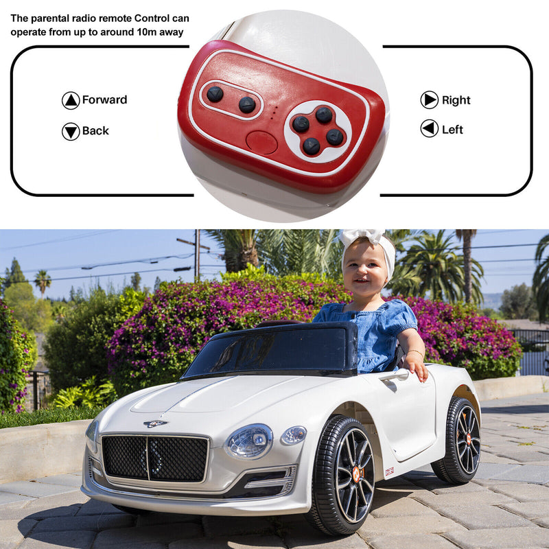 Remote Control Bentley Style Electric Car for Kids 12V Ride on Toy