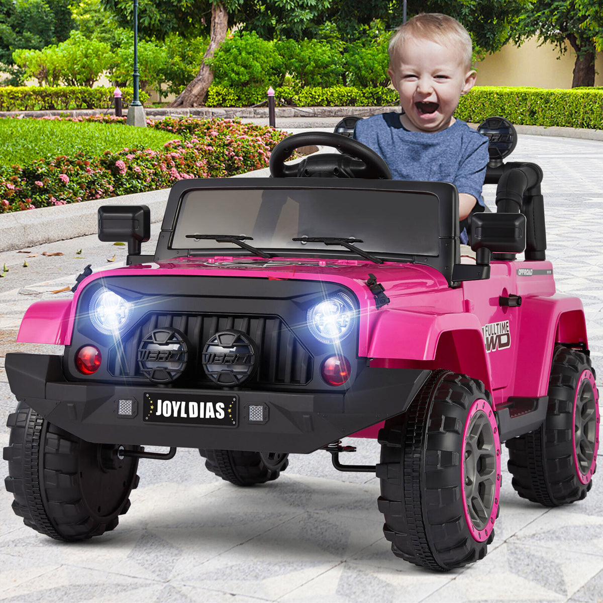 12 volt pink jeep online