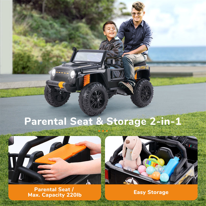 Electric Parent Child Ride On Car for Kids Ages 3 8 The Perfect Power