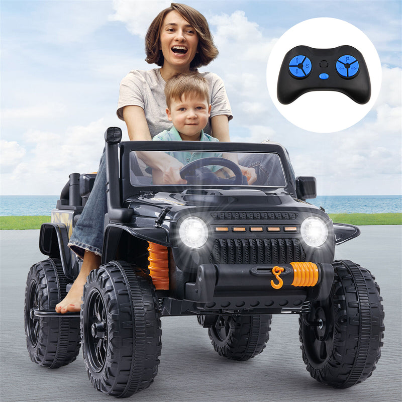 Kids electric car with parental control on sale