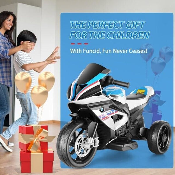 BMW Kids 12V Electric Motorcycle Ride On Toy Black