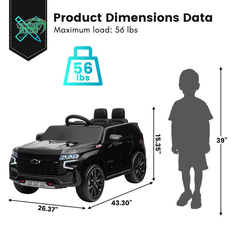 Chevy tahoe ride on 2024 toy