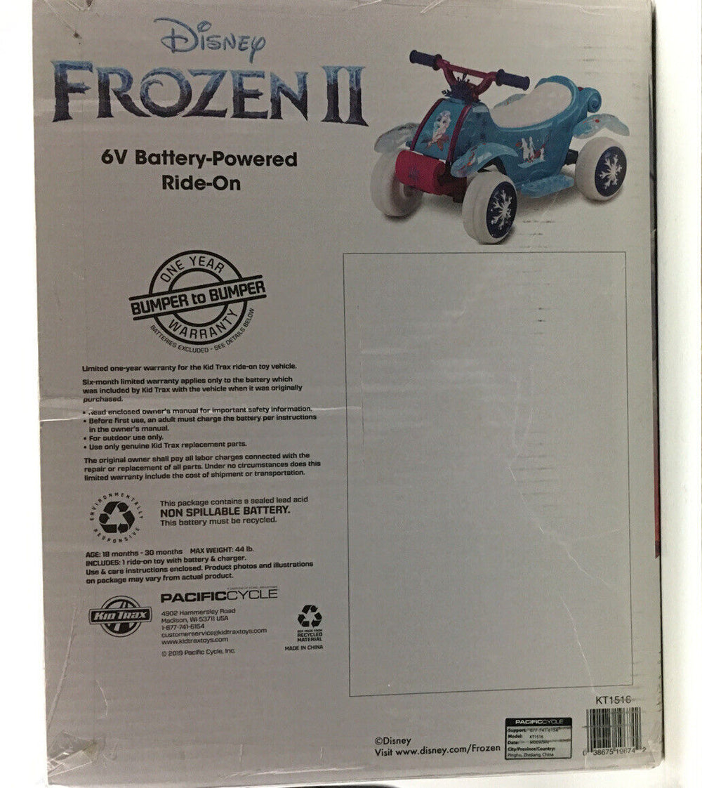 Disney- popular Frozen 2 electric quad