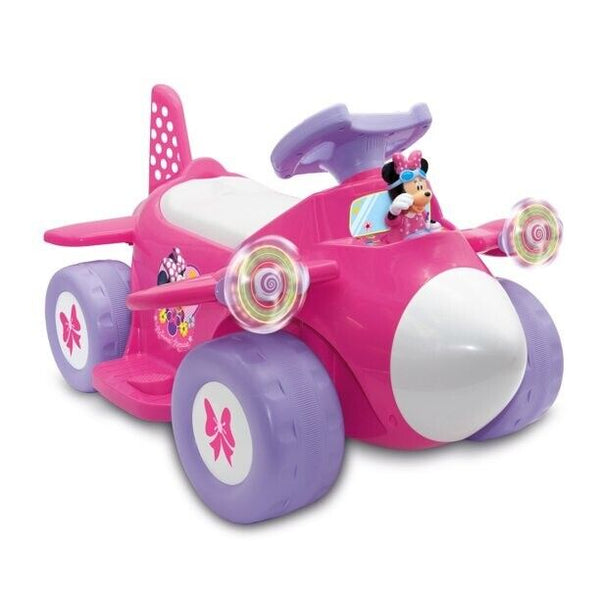 Disney Minnie Mouse 6 Volt Airplane Ride On for Toddlers