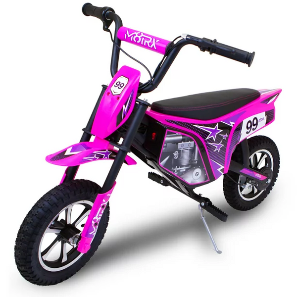 Kids Ride On Motorcycle Lightweight Electric Dirt Bike for Kids 24V Battery Powered Electric Car Red