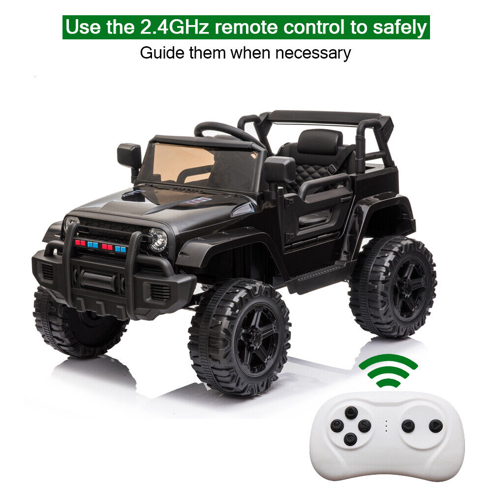 Electric Dual Drive Kids Ride On Car with Remote Control Battery Pow