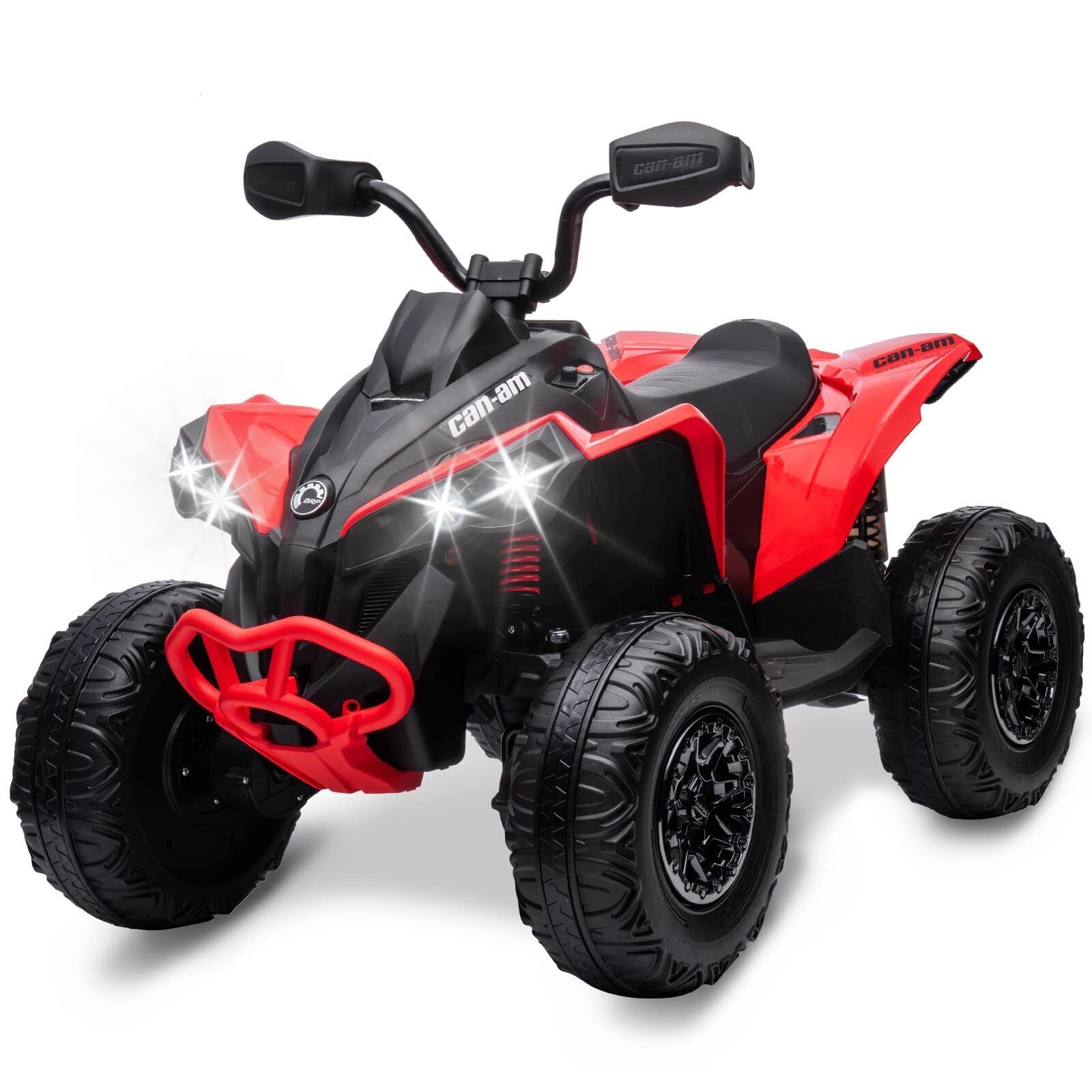 BRP Can am 4 Wheeler Quad Electric Ride On Toy Car for Kids