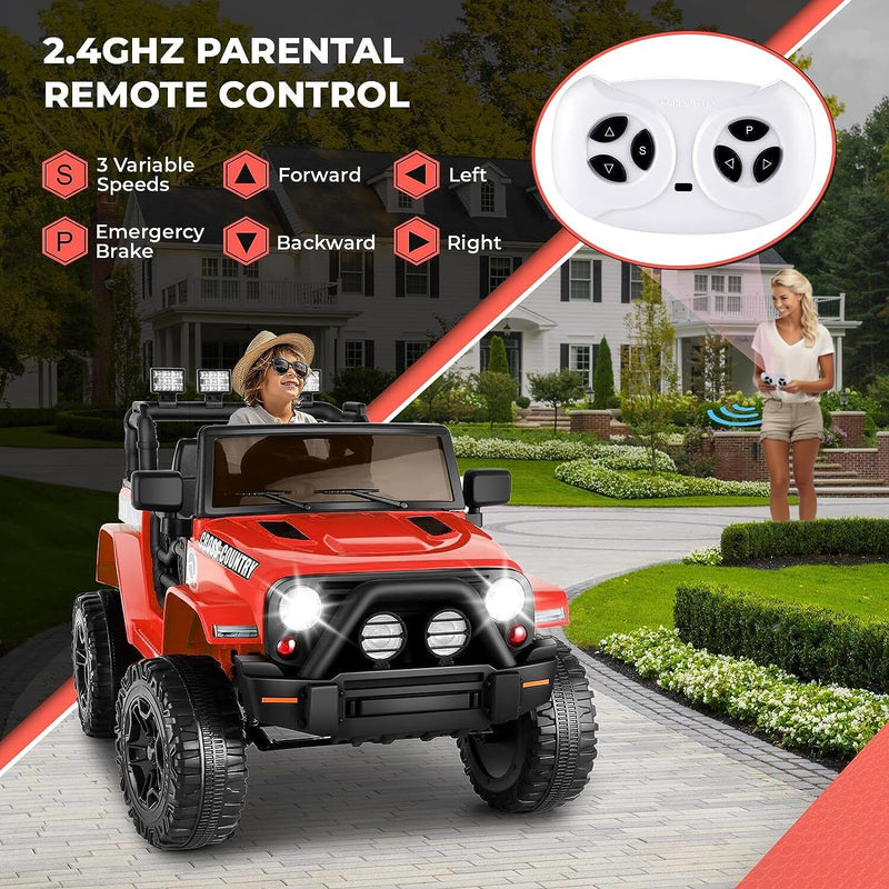 Children's remote best sale control jeep