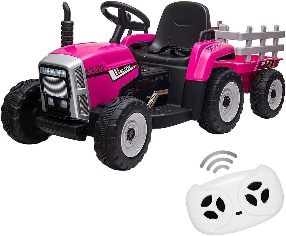 Electric Ride-On Toy Truck for Kids with Bluetooth MP3 and Remote Cont