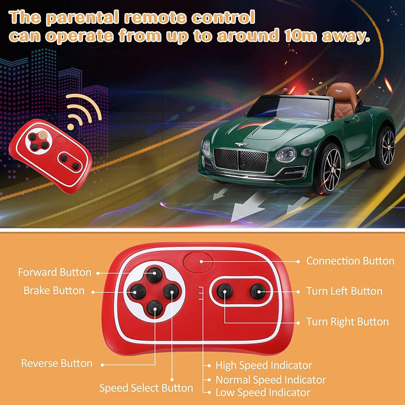 Parental control battery operated hot sale cars