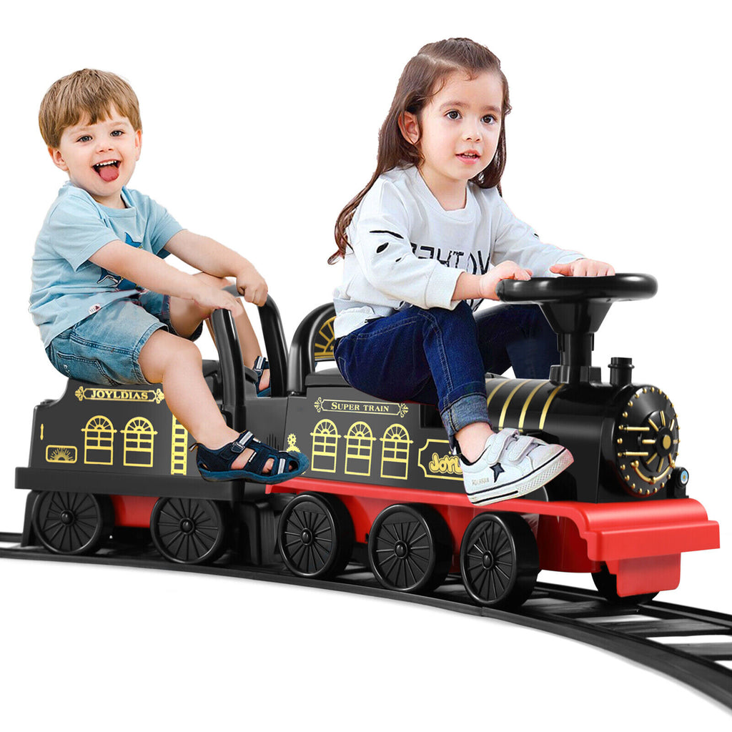 6v train and sales track set