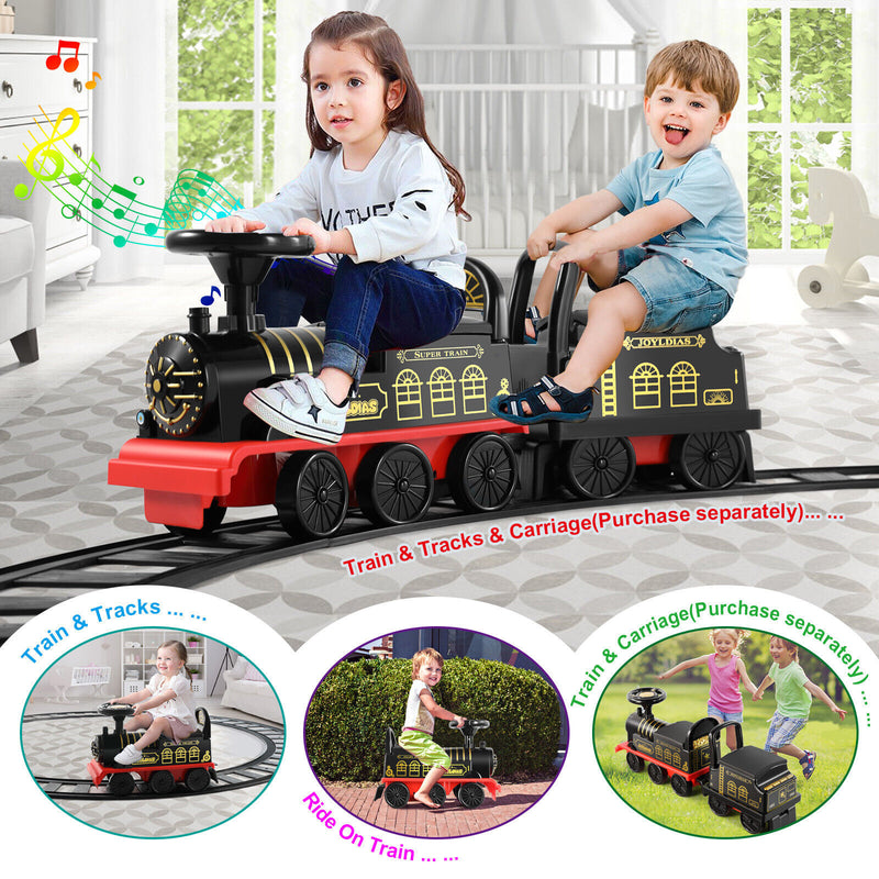 Rideable store toy train