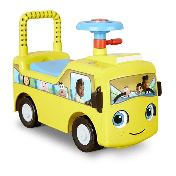 Interactive Push Car Toy for Toddlers Wheels On The Bus Ride On Fun for Ages 1 3 Years