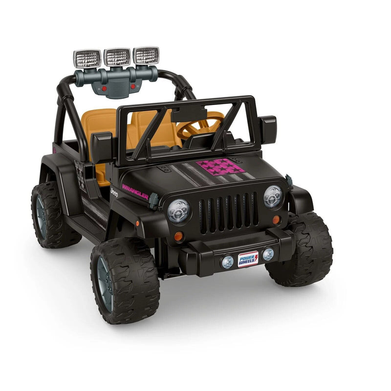 Black jeep best sale power wheels