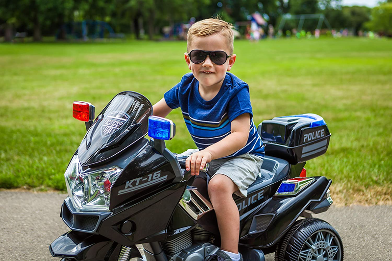 Kid trax hotsell police motorcycle