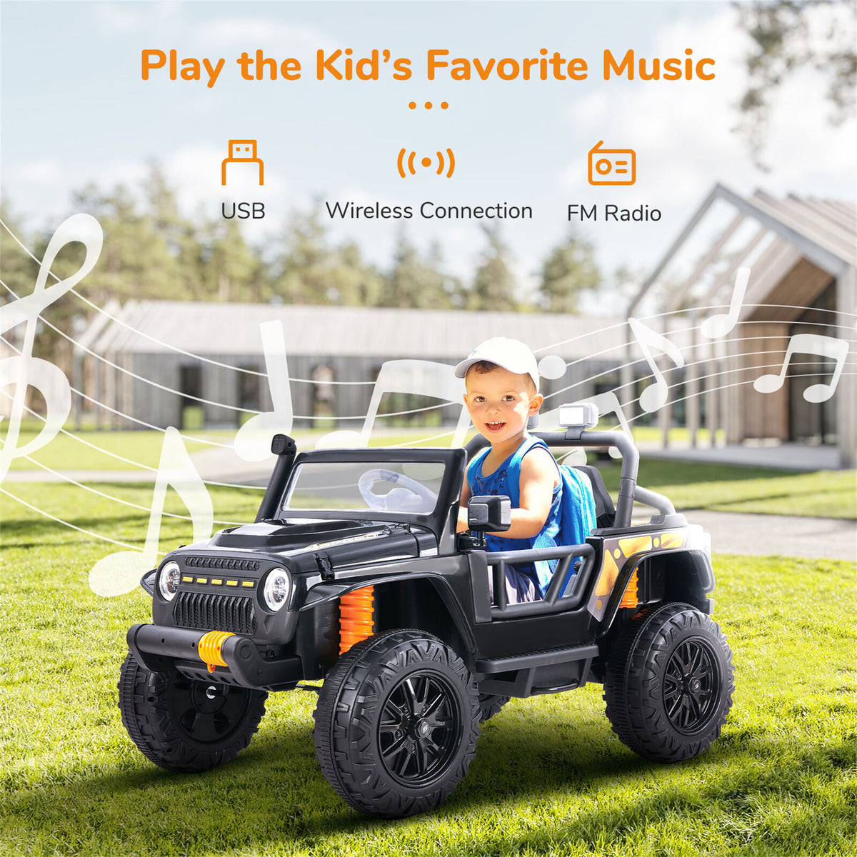 Power wheels that parents can control online