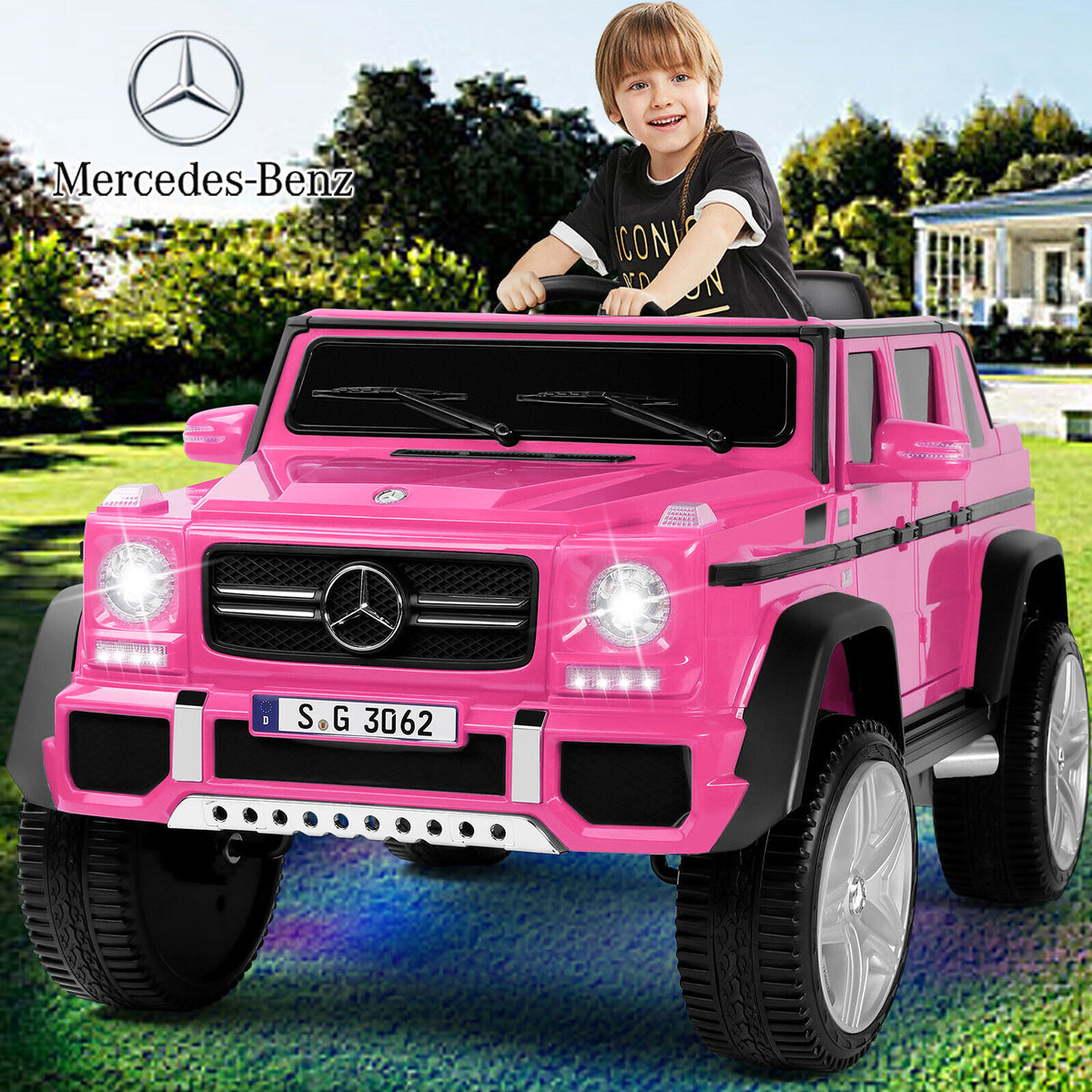 Pink g wagon power wheel online