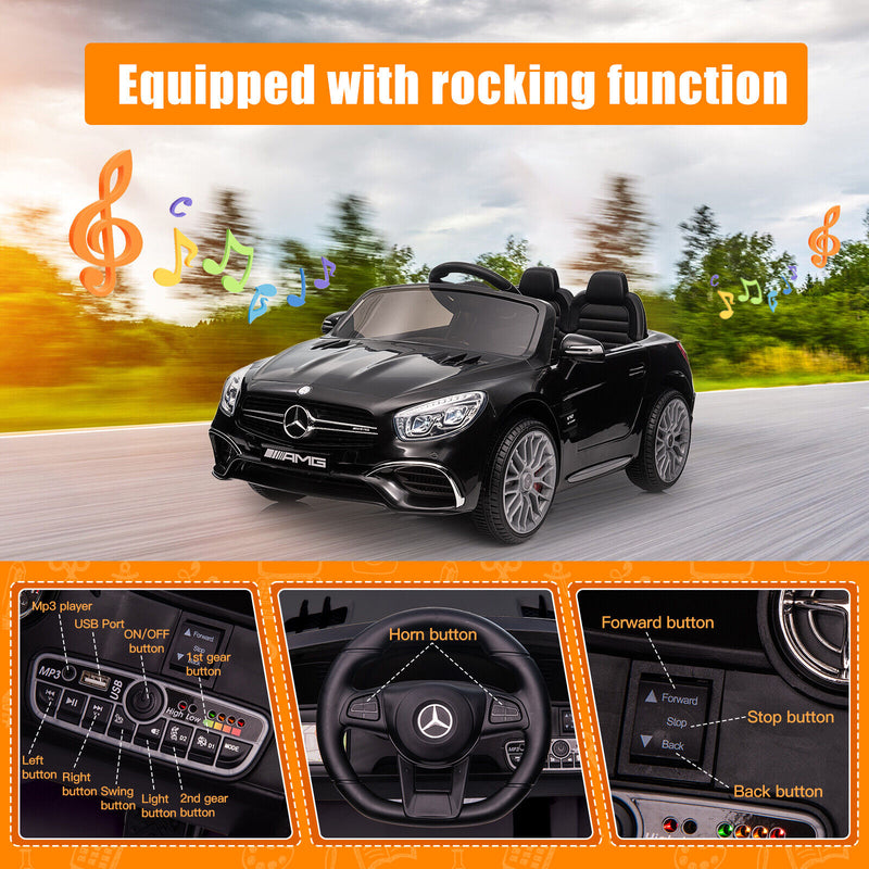 mercedes benz remote control ride on car