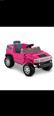 Pink hummer power wheels on sale