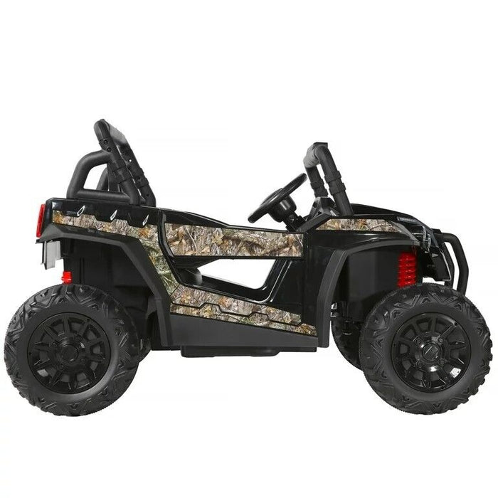 Realtree 12V UTV Ride On Electric Toy Truck with Realistic Lights So