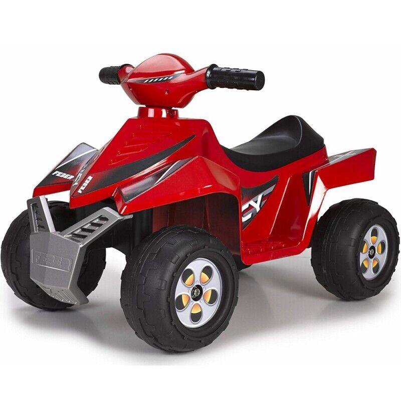 Rev Up the Fun with FEBER 6V Racy Quad Battery Ride On