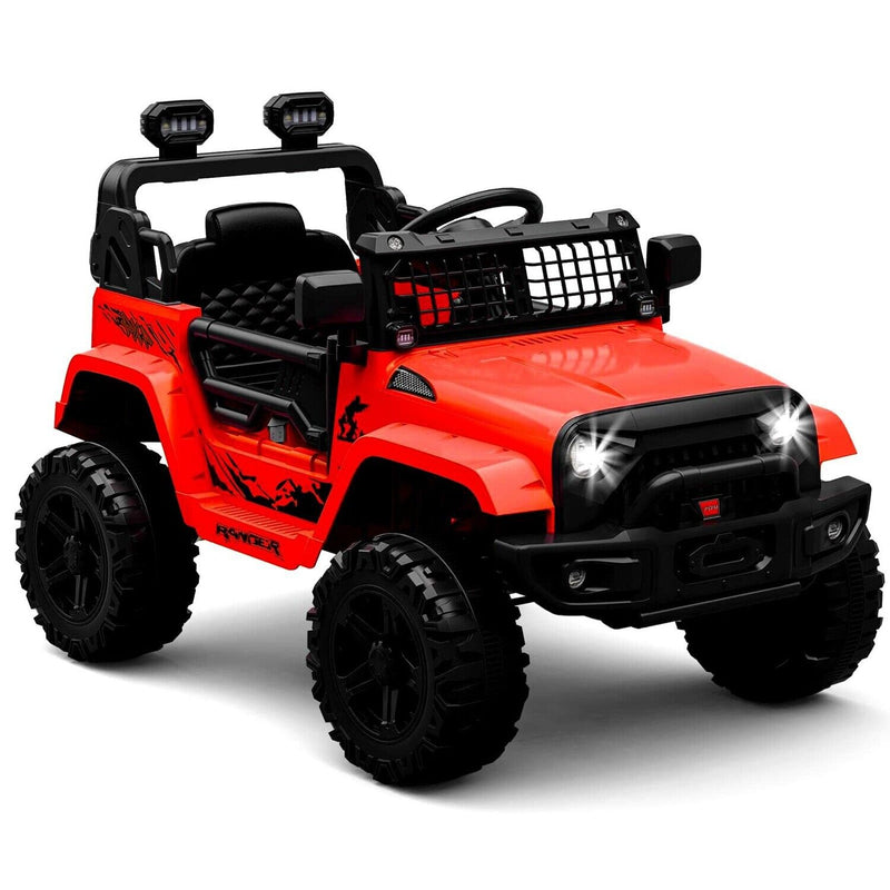 12V Ride Truck Car for Kids Red