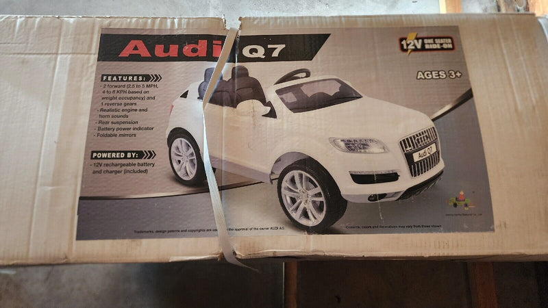 Audi q7 deals kids car